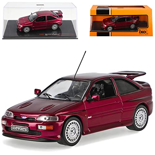 Ixo Ford Escort RS Cosworth 5. Generation 3 Türer Lila Metallic Monte Carlo Edition 1990-2000 1/43 Modell Auto mit individiuellem Wunschkennzeichen von Ixo