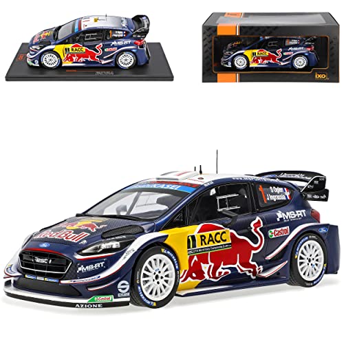 Ixo Ford Fiesta WRC Nr 1 Ogier Ingrassia Rally Catalunya 2018 1/18 Modell Auto von Ixo