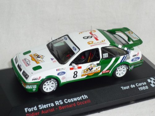 IXO Ford Sierra RS Cosworth Didier Auriol Bernard Occelli Rally 1/43 Altaya by Modellauto Modell Auto Sonderangebot von IXO