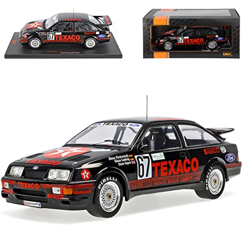 Ixo Ford Sierra RS Cosworth Nr 67 Niedzwiedz Ludwig Soper Gewinner 24H Nürburgring 1987 1/18 Modell Auto mit individiuellem Wunschkennzeichen von Ixo