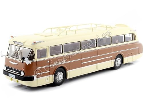 Ixo Ikarus 66 Bus 1972 beige braun Modellauto 1:43 Models von Ixo