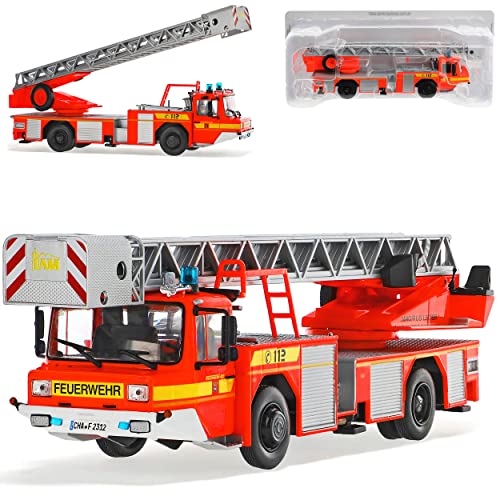 Ixo Iveco Magirus DLK 2312 Feuerwehr Lam 1/43 Modell Auto von Ixo