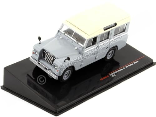 Ixo Land Rover 109 Series II Station Wagon 1958 grau Modellauto 1:43 Models von Ixo