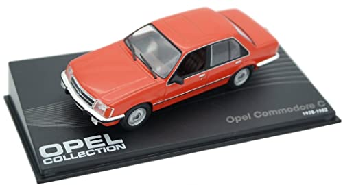 Ixo - MAGOCOMC – Opel Commodore Limousine 4-Türer 1978/1982 dunkelorange dunkel – Maßstab 1:43 von Ixo