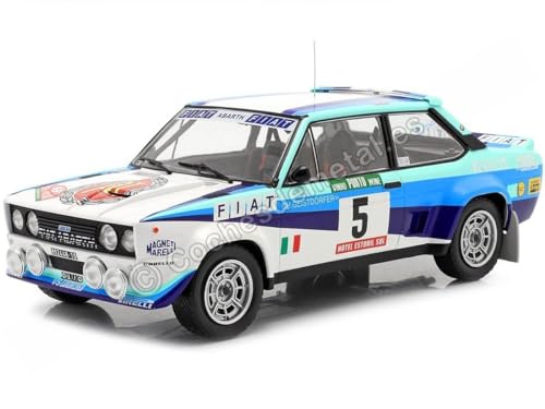 Ixo Models 1980 Fiat 131 Abarth Winner Rallye Portugal und Weltmeister Rohrl/Geistdorfer 1:18 18RMC053B von Ixo