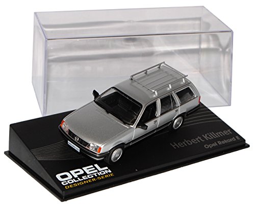 Ixo Opel Rekord E Caravan Silber Kombi Herbert Killmer 1977-1982 Inkl Zeitschrift Nr 130 1/43 Modell Auto von Ixo