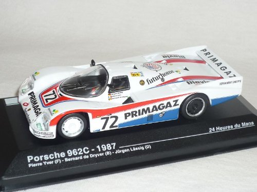 Ixo Defekte Vitrine Porsche 962c 962 1987 LÄssig 24h Le Mans 1/43 by Modell Auto Modellauto Sonderangebot von Ixo