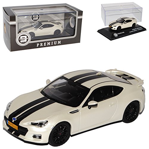 Ixo Subaru BRZ STI Coupe Weiss mit Schwarzen Streifen Ab 2012 limitiert 1 von 504 Triple 9 1/43 Modell Auto Ixo Subaru BRZ STI Coupe Weiss mit Schwarzen Streifen Ab 2012 limitiert 1 von 504 Triple 9 1/43 Modell Auto von Ixo