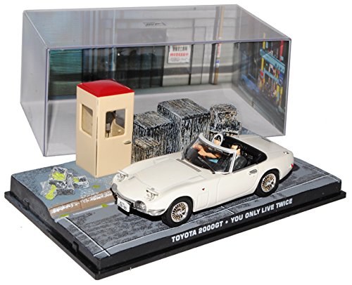 Ixo T*o*y*o*t*a 2000GT Man lebt nur zweimal J. Bond 007 1/43 Modell Auto von Ixo