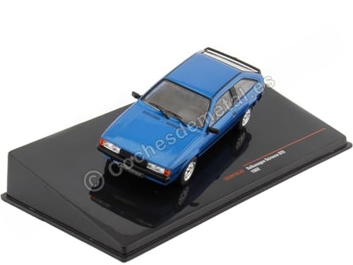 Ixo VW Scirocco II GTS 1982 blau Modellauto 1:43 Models von Ixo