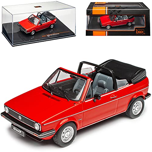 IXO Volkwagen Golf I Cabrio Rot 1979-1993 1/43 Modell Modell Auto von IXO