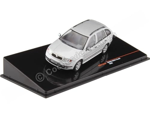 ixo models kompatibel mit Skoda Fabia 1 Kombi 2000 Silber Modellauto 1:43 von Ixo