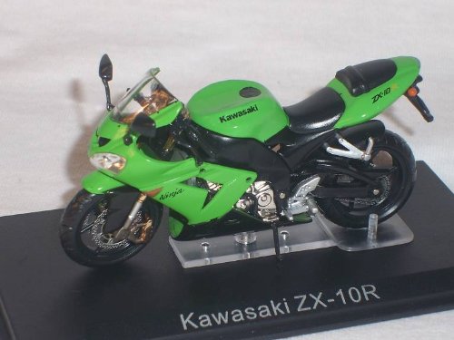 KAWASAKI ZX-10R 1000 NINJA 2004 GRÜN 1/24 ALTAYA BY IXO MODELLMOTORRAD MODELL MOTORRAD SONDERANGEBOT von Ixo