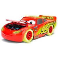 JADA TOYS 253084003 1:24 Lightning McQueen Glow Racers von JADA TOYS