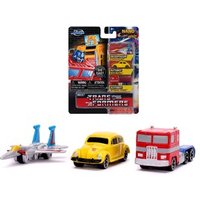 JADA TOYS 253111005 Transformers 1,65" 3-er Pack Nano von JADA TOYS