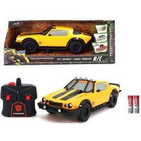 JADA TOYS 253116003 1:16 RC Auto ferngesteuerter Chevrolet Camaro aus Transformers 7: Aufstieg der Bestien T7 Bumblebee von JADA TOYS