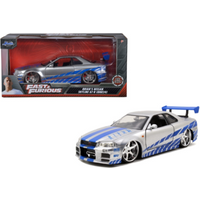 JADA TOYS 253203044 1:24 Fast & Furious 2002 Nissan Skyline von JADA TOYS