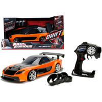 JADA TOYS 253209001 1:10 Fast & Furious RC Drift Mazda RX-7 von JADA TOYS