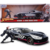 JADA TOYS 253225015 1:24 Marvel Venom 2008 Dodge Viper von JADA TOYS