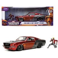 JADA TOYS 253225019 1:24 Marvel Star Lord 1970 Ford Mustang von JADA TOYS