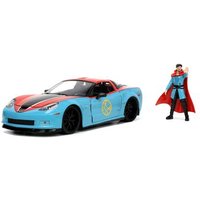 JADA TOYS 253225024 1:24 Marvel Doctor Strange Chevy Corvette 2006 mit Figur von JADA TOYS