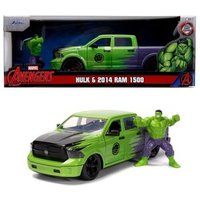 JADA TOYS 253225029 1:24 Marvel Hulk 2014 Ram 1500 20 cm von JADA TOYS