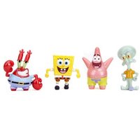 JADA TOYS 253252042 Sponge Bob 4-Pack Figuren 6,5 cm von JADA TOYS