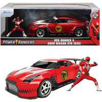 JADA TOYS 253255025 1:24 Power Rangers 2009 Nissan GT-R R35 von JADA TOYS