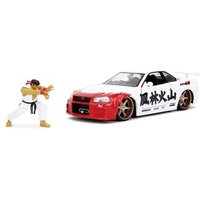 JADA TOYS 253255071 1:24 Street Fighter Nissan Skyline GTR von JADA TOYS