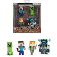 JADA TOYS 253262001 Minecraft Metallfiguren 4-er Set 2.5" Figures von JADA TOYS