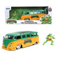 JADA TOYS 253285000 1:24 Turtles Leonardo 1962 VW Bus von JADA TOYS