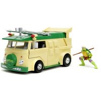 JADA TOYS 253285003 1:24 Party-Van der Teenage Mutant Ninja Turtles mit Sammlerfigur von JADA TOYS