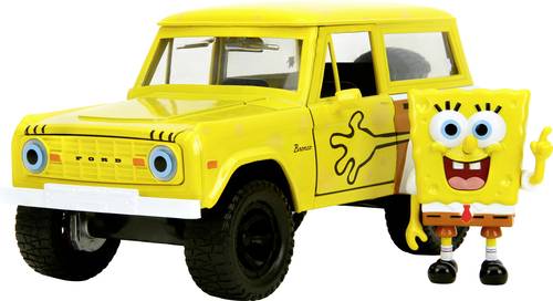 JADA TOYS Sponge Bob 1973 Ford Bronco Fertigmodell PKW Modell von JADA TOYS