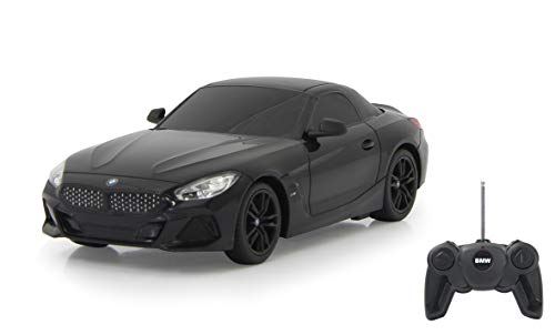 BMW Z4 Roadster 1:24 2,4GHz - offiziell lizenziert, ca zu 1 Stunde Fahrzeit bei ca. 9 Km/h, perfekt nachgebildete Details, hochwertige Verarbeitung, Schwarz von JAMARA