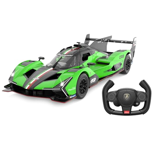 JAMARA 402205 Lamborghini SC63 LMDH 1:24 2,4GHz - Ferngesteuertes Auto, RC Car, Kinder Spielzeugauto mit Fernbedienung, Modellauto, Geschenk für Kinder, Originalgetreue Lackierung JAMARA 402205 Lamborghini SC63 LMDH 1:24 2,4GHz - Ferngesteuertes Auto, RC Car, Kinder Spielzeugauto mit Fernbedienung, Modellauto, Geschenk für Kinder, Originalgetreue Lackierung von JAMARA