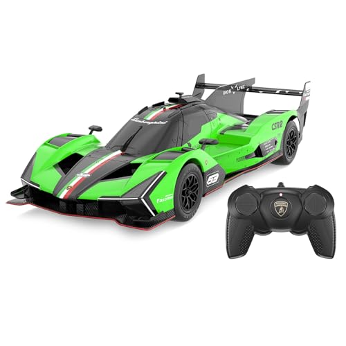 JAMARA 402206 Lamborghini SC63 LMDH 1:24 2,4GHz - Ferngesteuertes Auto, RC Car, Kinder Spielzeugauto mit Fernbedienung, Modellauto, Geschenk für Kinder, Originalgetreue Lackierung JAMARA 402206 Lamborghini SC63 LMDH 1:24 2,4GHz - Ferngesteuertes Auto, RC Car, Kinder Spielzeugauto mit Fernbedienung, Modellauto, Geschenk für Kinder, Originalgetreue Lackierung von JAMARA
