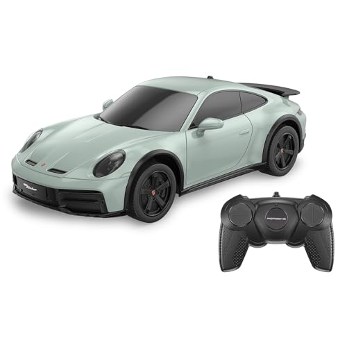 JAMARA 402215 Porsche 911 Dakar 1:24 2,4GHz - Ferngesteuertes Auto, RC Car, Kinder Spielzeugauto mit Fernbedienung, Modellauto, Geschenk für Kinder, Originalgetreue Lackierung JAMARA 402215 Porsche 911 Dakar 1:24 2,4GHz - Ferngesteuertes Auto, RC Car, Kinder Spielzeugauto mit Fernbedienung, Modellauto, Geschenk für Kinder, Originalgetreue Lackierung von JAMARA