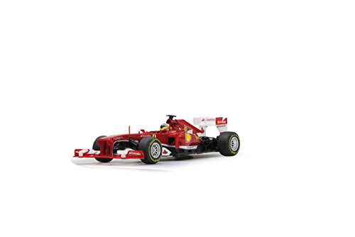 JAMARA 404515 - Ferrari F1 1:18 2,4GHz - offiziell lizenziert, bis zu 1 Stunde Fahrzeit bei ca. 9 Km/h, perfekt nachgebildete Details, hochwertige Verarbeitung, Rot von JAMARA