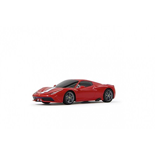 JAMARA 405033 - Ferrari 458 Speciale A 1:24 2,4Ghz - offiziell lizenziert, bis zu 1 Stunde Fahrzeit bei ca. 9 Km/h, perfekt nachgebildete Details, hochwertige Verarbeitung von JAMARA