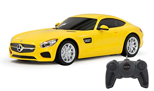 JAMARA Mercedes-Benz AMG GT 1:24 27MHz - offiziell lizenziert, ca zu 1 Stunde Fahrzeit bei ca. 9 Km/h, perfekt nachgebildete Details, hochwertige Verarbeitung JAMARA Mercedes-Benz AMG GT 1:24 27MHz - offiziell lizenziert, ca zu 1 Stunde Fahrzeit bei ca. 9 Km/h, perfekt nachgebildete Details, hochwertige Verarbeitung von JAMARA