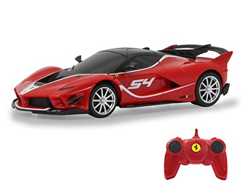 JAMARA 405185 - Ferrari FXX K Evo 1:24 2,4GHz - offiziell lizenziert, bis zu 1 Stunde Fahrzeit bei ca. 9 Km/h, perfekt nachgebildete Details, hochwertige Verarbeitung, Rot von JAMARA