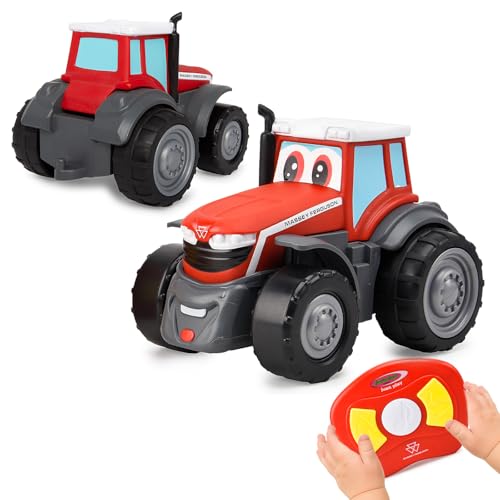 JAMARA 405321 Massey Ferguson My First RC Traktor 2,4GHz mit Sound - Landwirtschaft Spielzeug, Spielzeugtraktor Kleinkind, Geschenk für Kinder, Erstes ferngesteuertes Fahrzeug JAMARA 405321 Massey Ferguson My First RC Traktor 2,4GHz mit Sound - Landwirtschaft Spielzeug, Spielzeugtraktor Kleinkind, Geschenk für Kinder, Erstes ferngesteuertes Fahrzeug von JAMARA