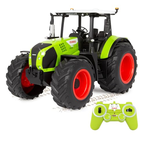 JAMARA 405350 Claas Arion 660 1:16 2,4GHz - Spielzeug Traktor ferngesteuert, RC Traktor für Kinder, Geschenk für Kinder, Detailgetreues Design, Motorsound, Demomodus von JAMARA