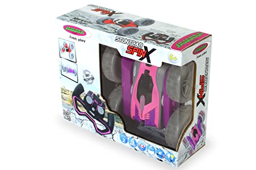 SpinX Stuntcar, 2,4GHz - 4WD, überschlagresistent, überwindet Fast jedes Hindernis und Extreme Steigungen, fährt auch auf dem Rücken, 360° Drehungen, LED SpinX Stuntcar, 2,4GHz - 4WD, überschlagresistent, überwindet Fast jedes Hindernis und Extreme Steigungen, fährt auch auf dem Rücken, 360° Drehungen, LED von JAMARA