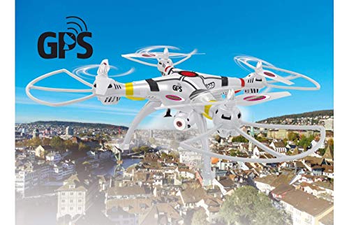 JAMARA 422025 - Payload GPS Altitude HD WiFi FPV-Position Hold - Coming Home, Kompass, LED Richtungsanzeige,Unterspannungswarnung, bis zu 40 km/h, Rotorblattschnellwechselsystem, Zuladung 350 g von JAMARA