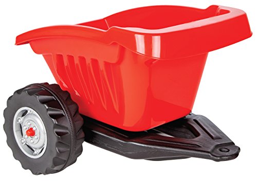 JAMARA 460270 - Ride-on Anhänger für Traktor Strong Bull - 14mm Anhängeröse, Inkl. Kippmulde von JAMARA