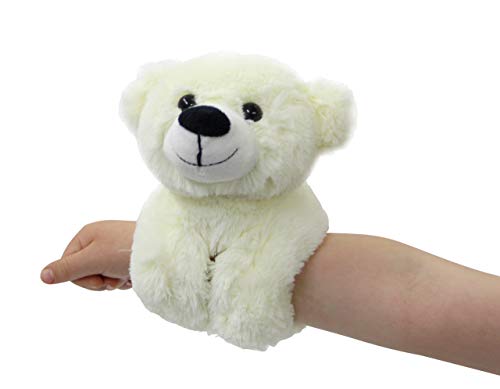 JAMARA 460490 Clampy Bär – mit integriertem Schnapparmband zum Klammern an Handgelenk, Tasche, Kinderwagen-super weiches Plüschfell, Ideal zum kuscheln und liebhaben, weiß JAMARA 460490 Clampy Bär – mit integriertem Schnapparmband zum Klammern an Handgelenk, Tasche, Kinderwagen-super weiches Plüschfell, Ideal zum kuscheln und liebhaben, weiß von JAMARA