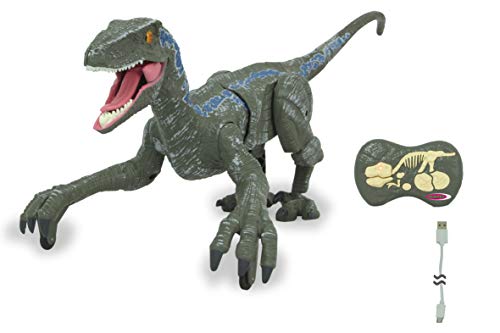 Jamara 410153 410153 Dinosaurier Velociraptor Li-Ion 3,7V 2,4GHz RC Einsteiger Funktionsmodell Elekt, grün von JAMARA