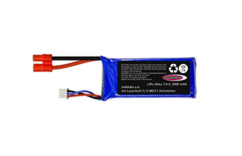 Jamara Jamara423092 7.4V 2000mAh 14.4Wh Payload Lipo Akku von JAMARA