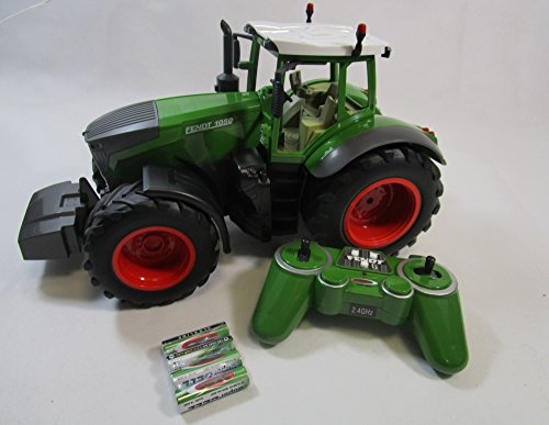 Jamara RC Traktor Fendt 1050 Vario Maxi Schlepper + 4 Batterien 37,5cm Länge 405035-B von JAMARA